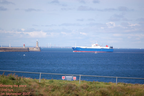 photo of ship Entering The Piers South Shields