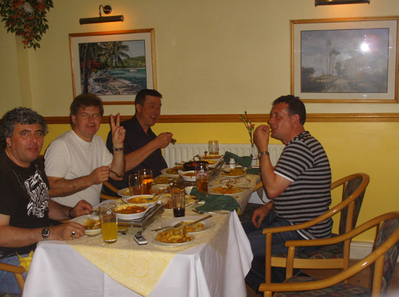 photo of curry night in South Shields