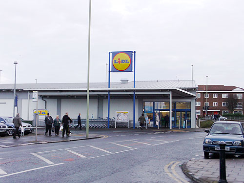 Lidls Shop South Shields Picture