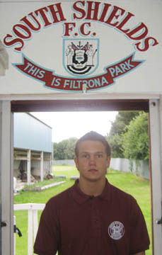 photo of South Shields player James Parkinson