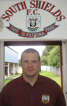 photo of Justin Perry South Shields FC Ast. Manager