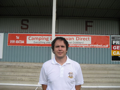 photo of South Shields Mariners Physio Andy Morris