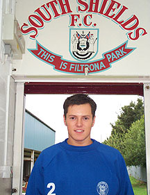 photo of South Shields FC player Hal Graham