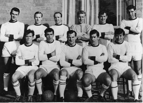 old photo of south shields fc players 1964