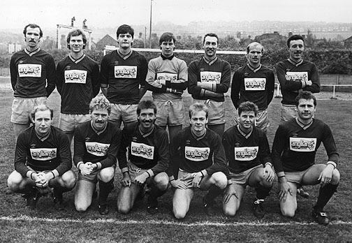 photograph of South Shields Football Club Players 1988 / 1989