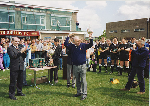 photo of David Fall with Wearside Cup