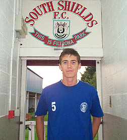 photo of footballer David Scorer