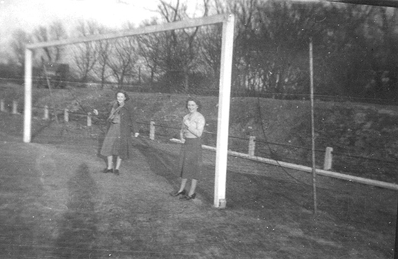 old photo of simonside football club pitch