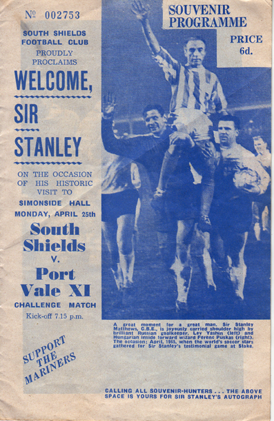 old picture of Sir Stanley Matthews