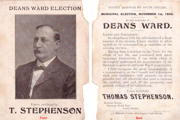 old photo of Election Poster