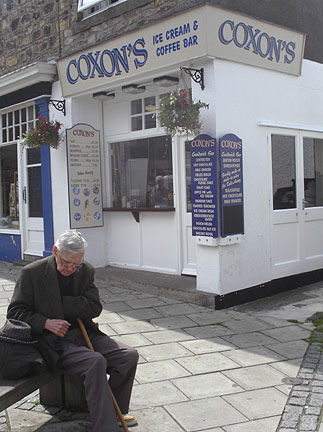photograph of Coxons Ice Cream Shop, Seahouses