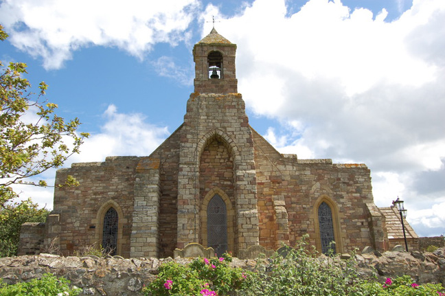 photograph of St. Marys Church Holy Island