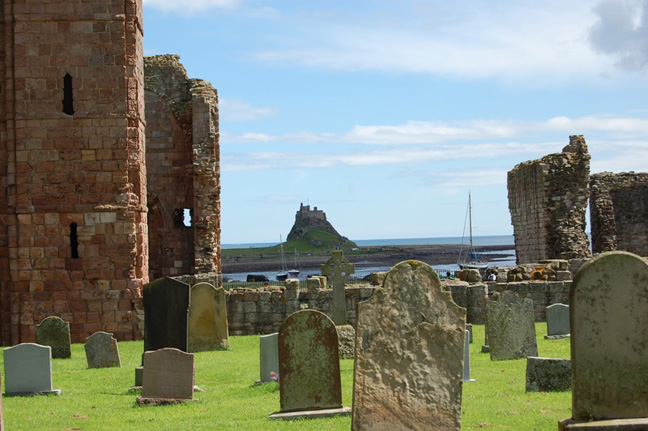 photograph of Lindisfarne Priory Holy Island