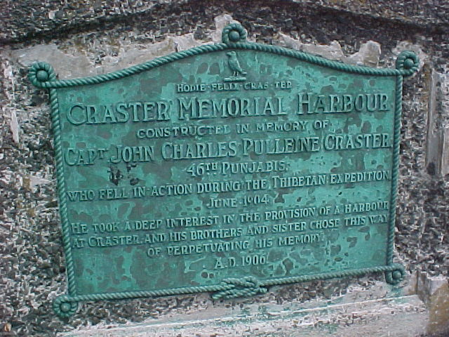 photograph of Capt. John Charles Pulleine Craster Memorial