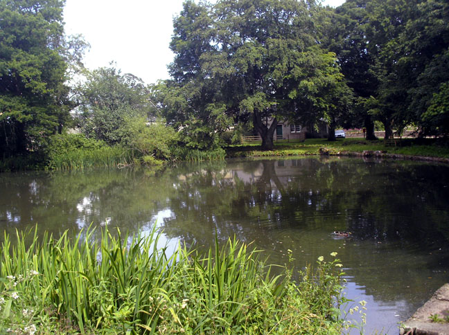 photo of rock village lake in northumberland