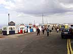picture of ticket huts in Seahouses