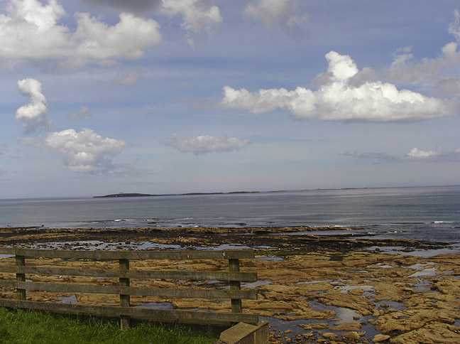 Photograph of the Farne Islands