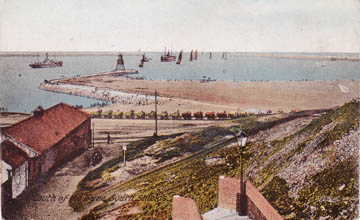 old photo of South Shields Seafront Railway