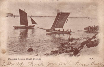 old photo of Sailing Cobles
