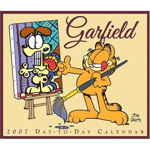 photo of Garfield calendar