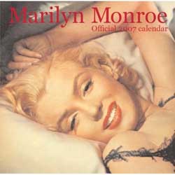photo of Marilyn Monroe calendar