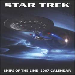 photo of star trek calendar