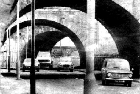 old picture of the arches at tyne dock south shields