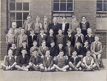 old photo of Mortimer road school 1948 to 1949