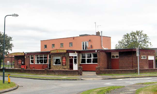 photo of the rose and crown pub Prince Edward Road South Shields