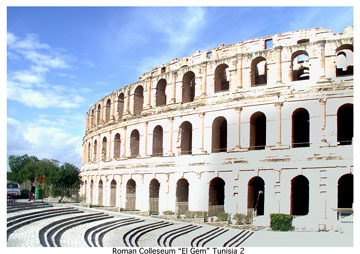 picture of Roman Coliseum El Gem Tunisia