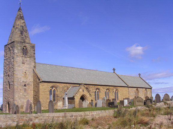 picture of St. Bartholomew's Church Newbiggin by the Sea