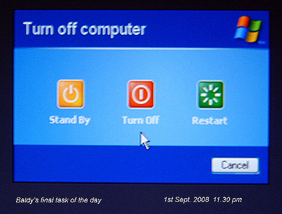 photo of windows screen