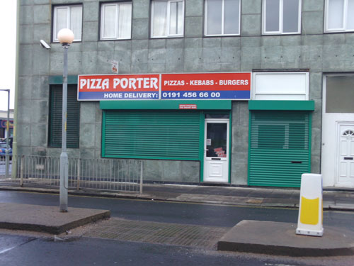 Pizza Porter takeaway Laygate South Shields Picture