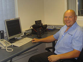 photo of taxi radio control