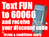 Text for discount codes