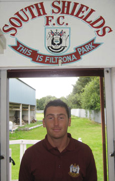 photo of South Shields player Leepaul Scroggins