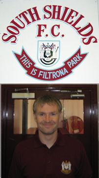 photo of south shields footballer Craig Russell
