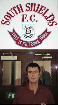 photo of South Shields Footballer Karl Jarvis