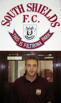 photo of South Shields FC player Mark Johnson