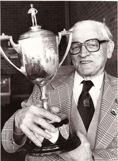 old photo of Dick Butler of South Shields FC