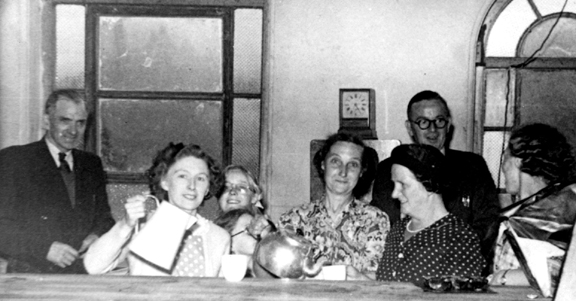 old photo of simonside hall 1951
