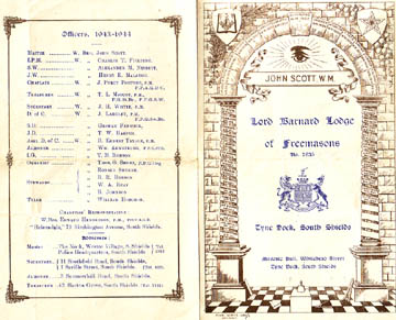 photo of freemasons circular