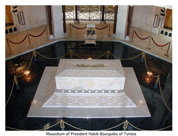 photograph of Mausolium of President Habib Bourguib